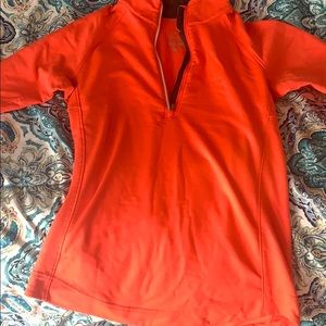 A Nike through on Jaket works for working out too